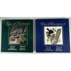 Helen S Rice & John Ruthven 2‑Book Set Eyes of Tenderness Wings of Encouragement